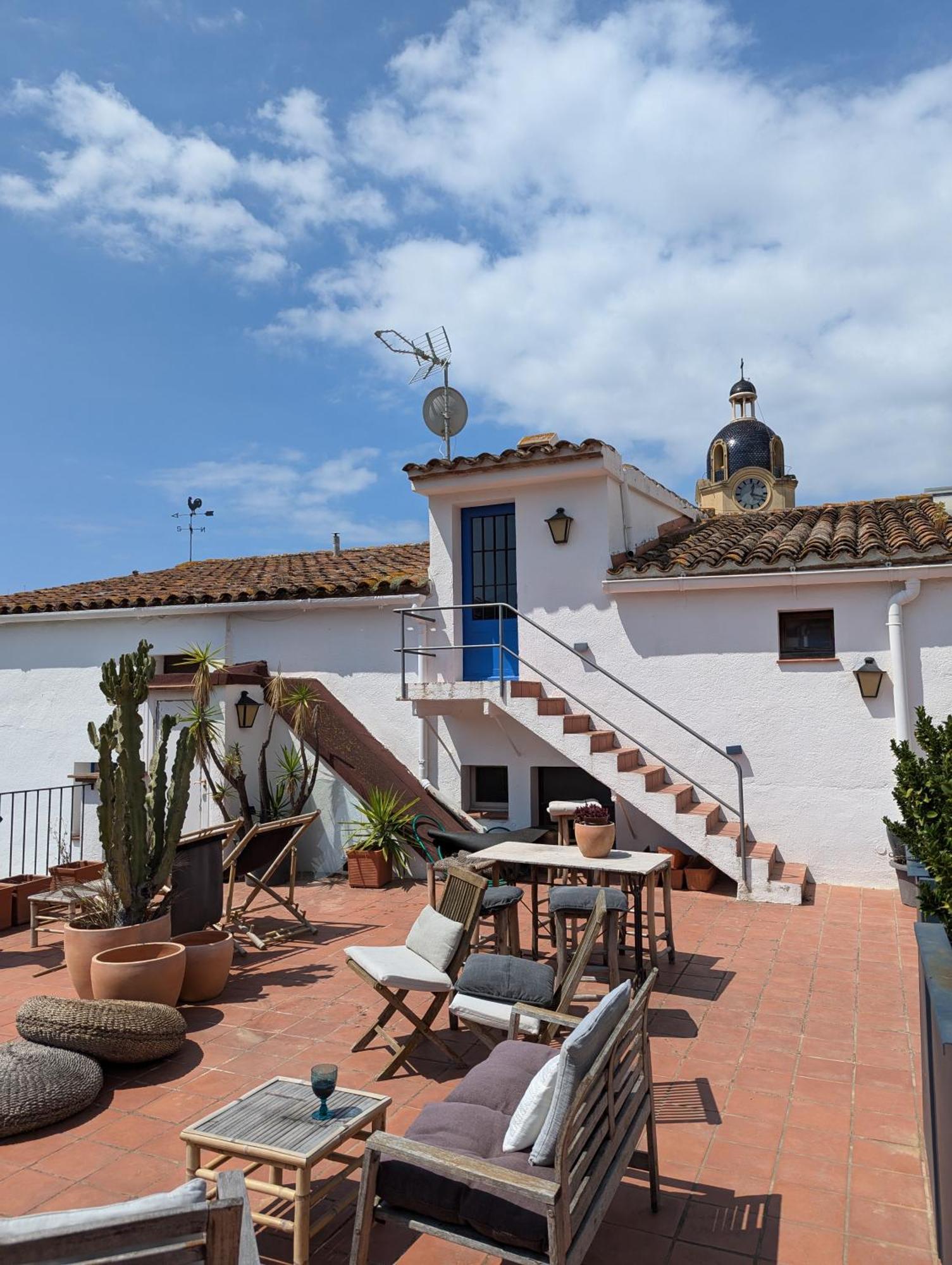 Hostal De La Placa - Hotel Boutique Cabrils Dış mekan fotoğraf
